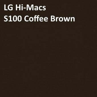 Акриловый камень LG Hi-Macs S100 Coffee Brown